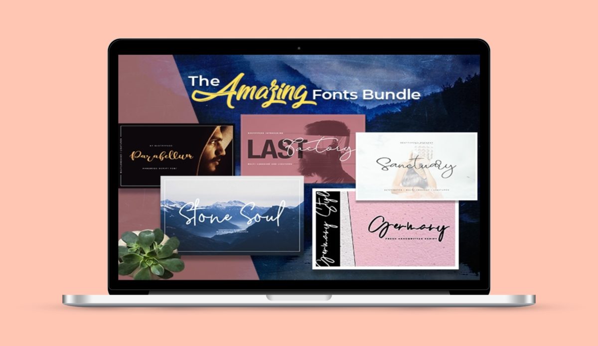 The Amazing Fonts Bundle Deal