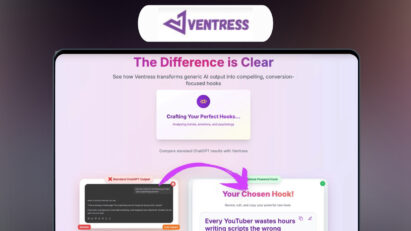 Ventress Lifetime Deal | AI Scripts & Topic Radar