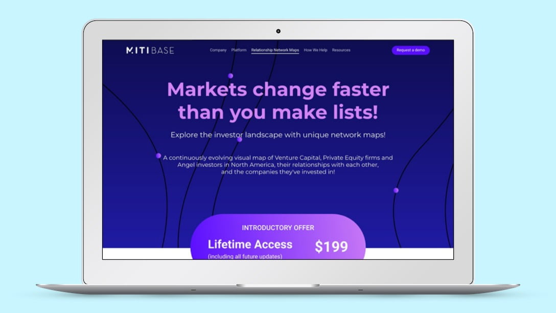 Mitibase's Relationship Network Maps Lifetime Deal image