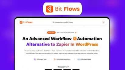 Bit Flows Lifetime Deal – 30% Off | n8n / Zapier Alternative inside WordPress