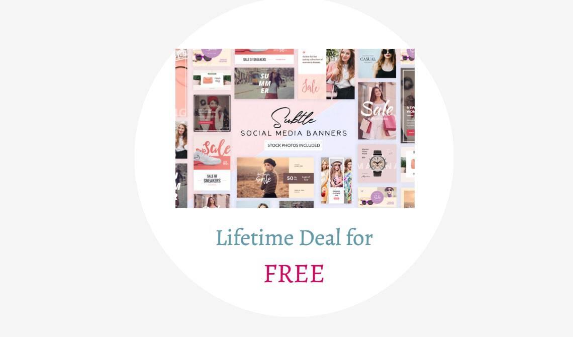 Social media lifetime deal