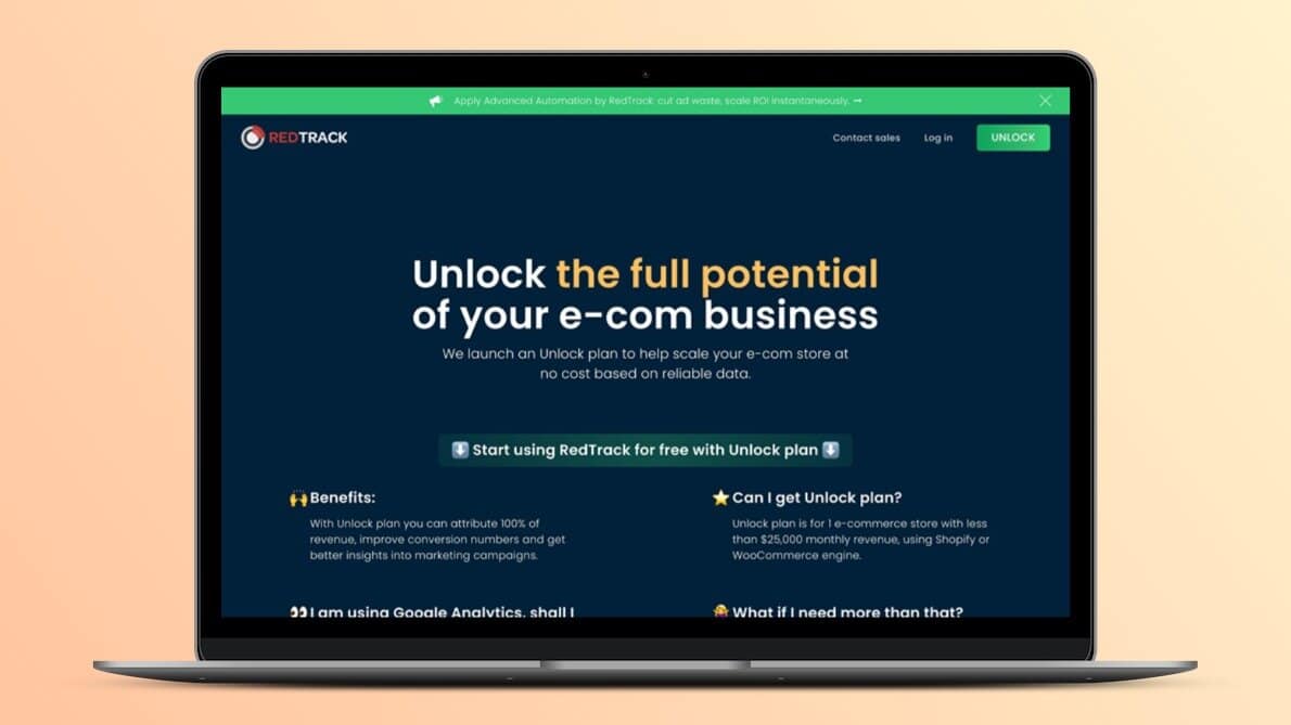 Redtrack Lifetime Deal Image