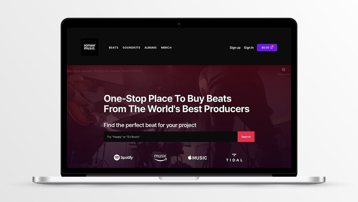 Sonaar MP3 Music Player Lifetime Deal