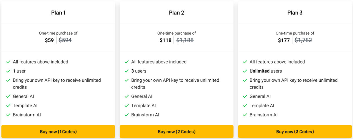 Outboundly lifetime deal pricing