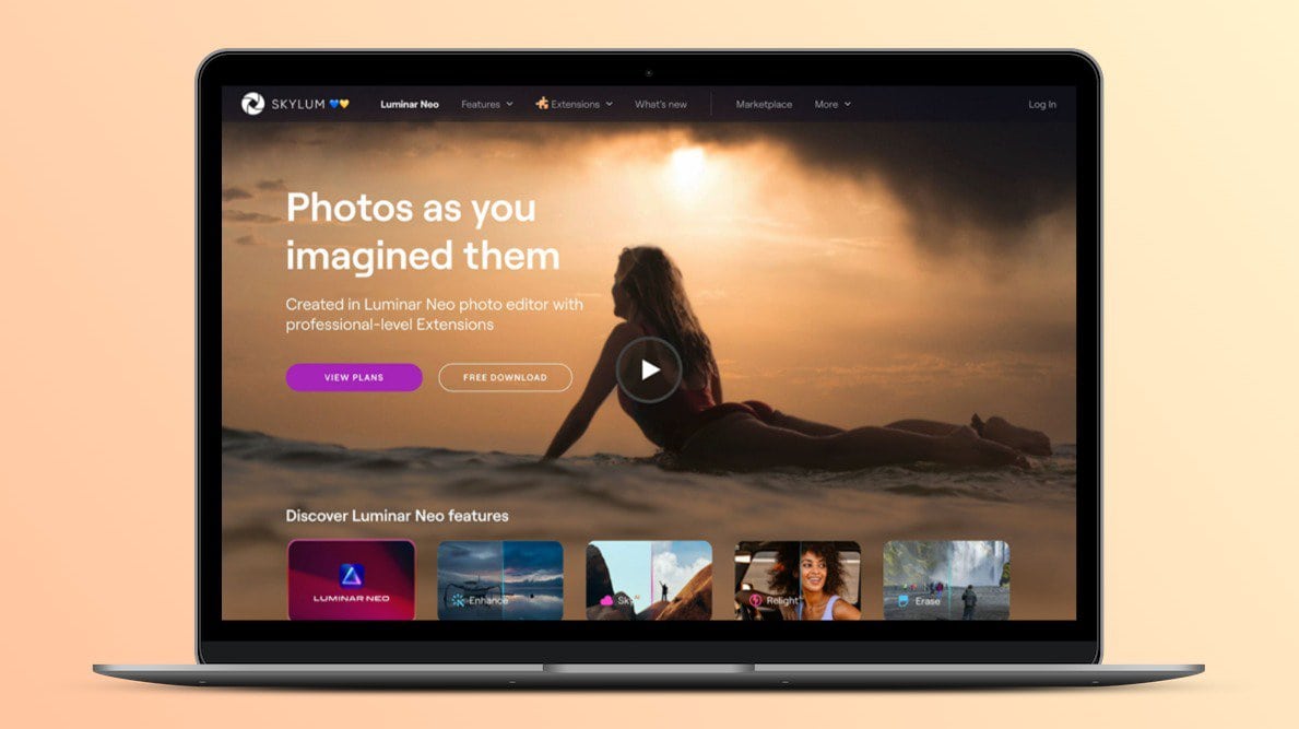 Luminar neo ai lifetime bundle deal image
