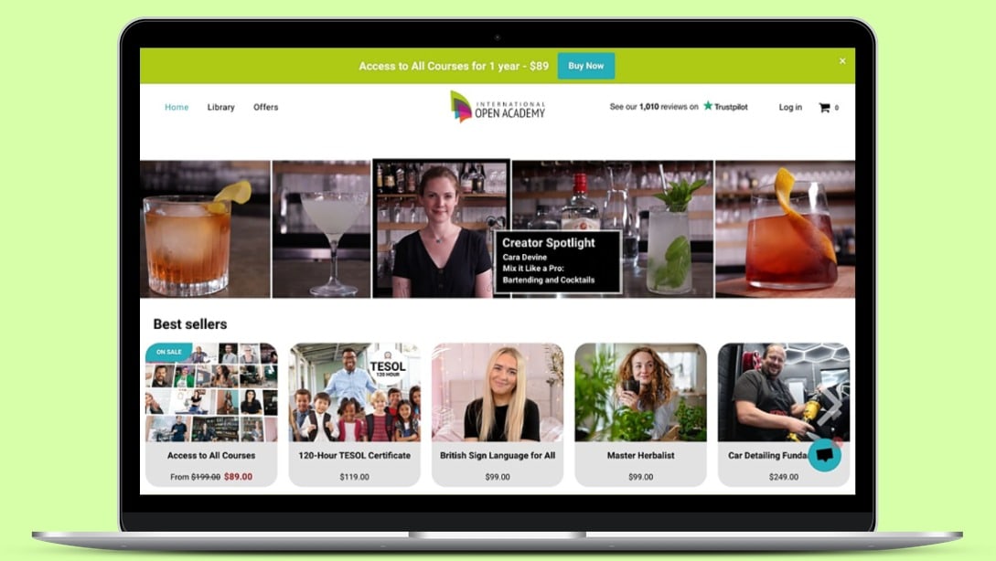 International Open Academy eLearning image