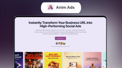Anim Ads Lifetime Deal | Turn URLs into Promo Videos
