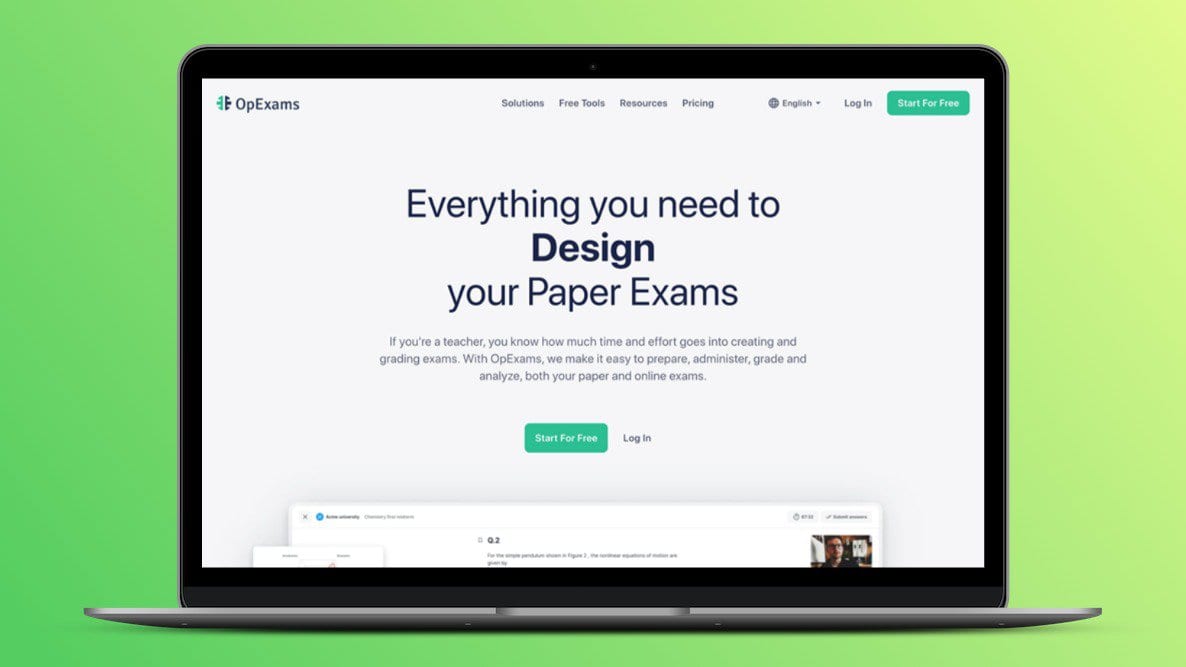 OpExams Lifetime Deal Image