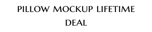 pillow mockup lifetime deal