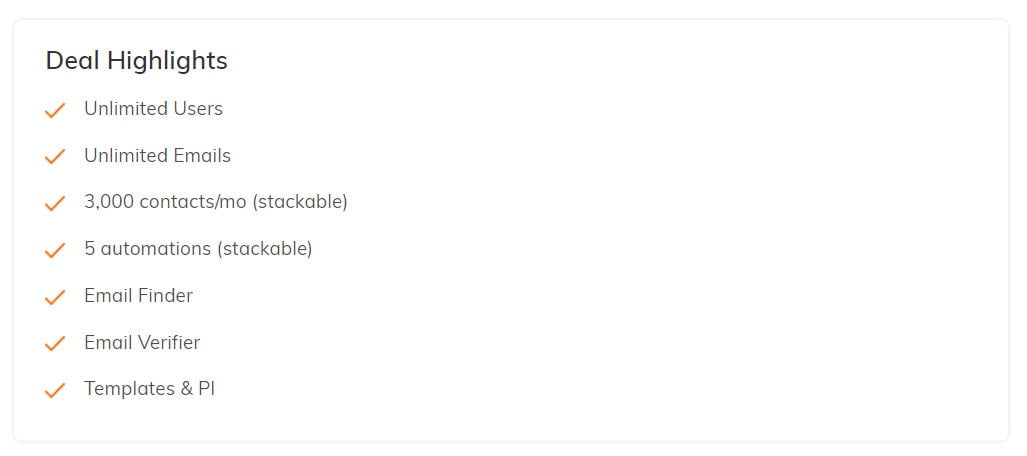 Saleshub io lifetime deal deal summary