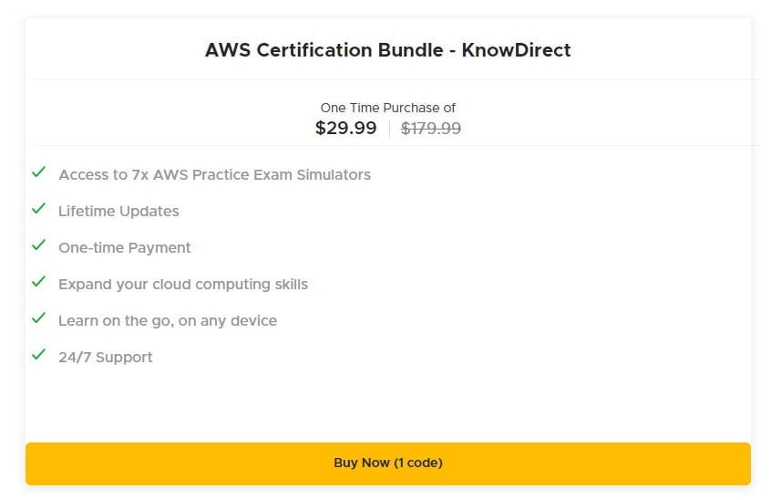 Aws certification ss