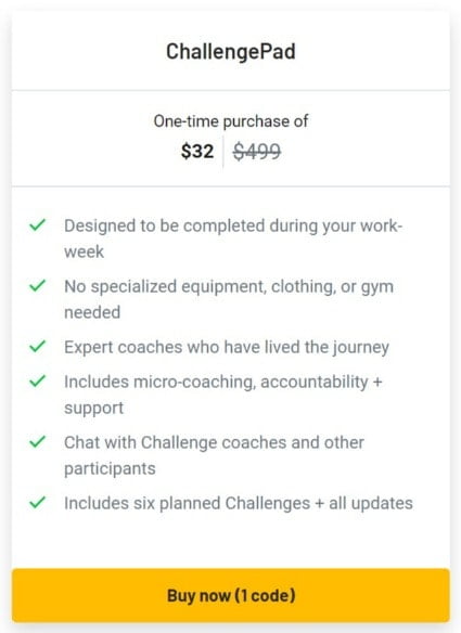 challengepad lifetime deal image