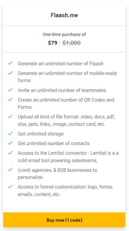 flaashme lifetime deal image3
