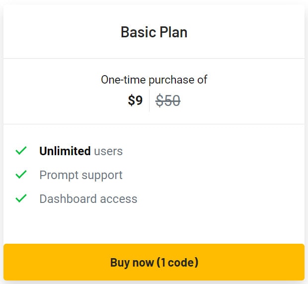Timmy the timebot lifetime deal pricing