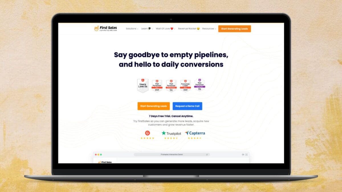 First Sales By Littlesaas Image