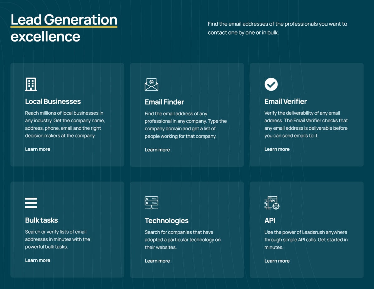 Leadsrush Lifetime Deal Image Ii