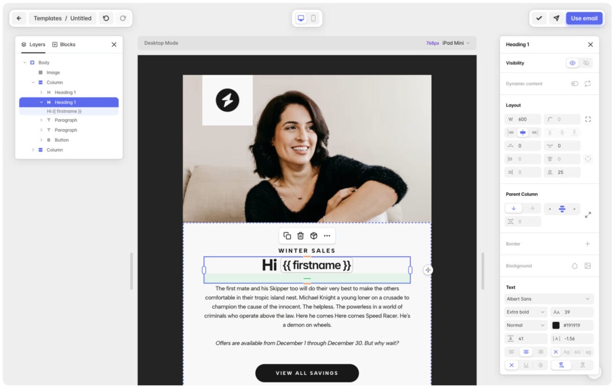 Tabular Email Lifetime Deal Image I