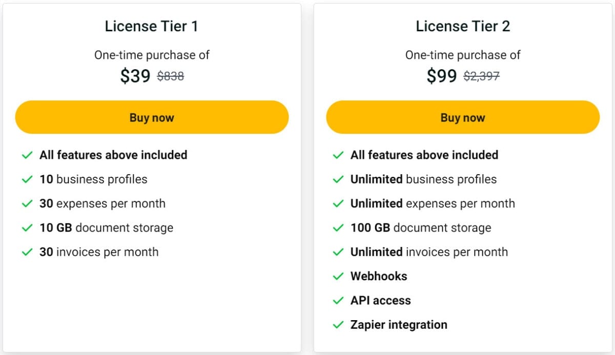Finmei Lifetime Deal Pricing