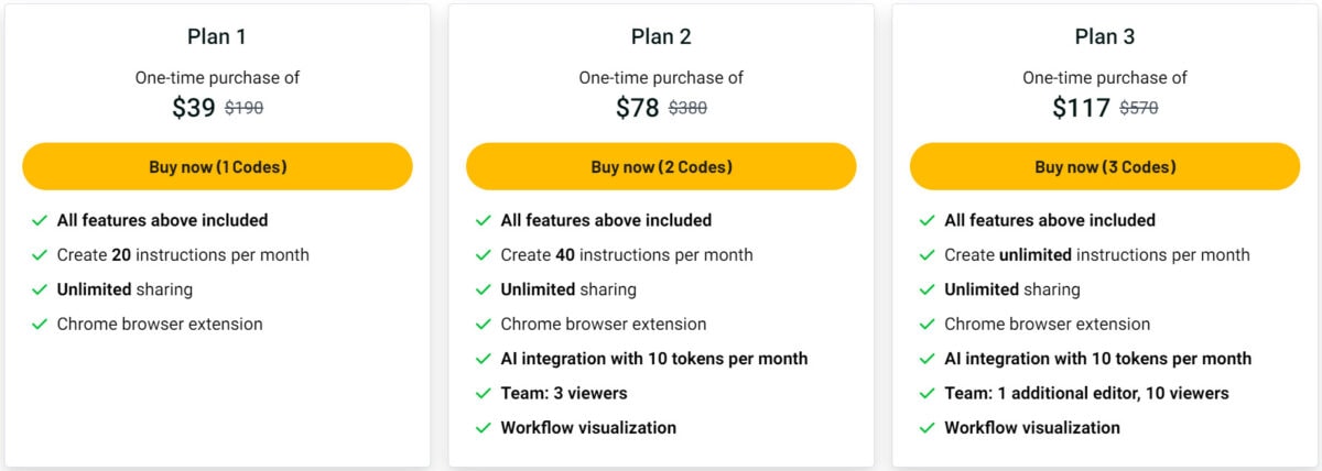 Opus●guide Lifetime Deal Pricing