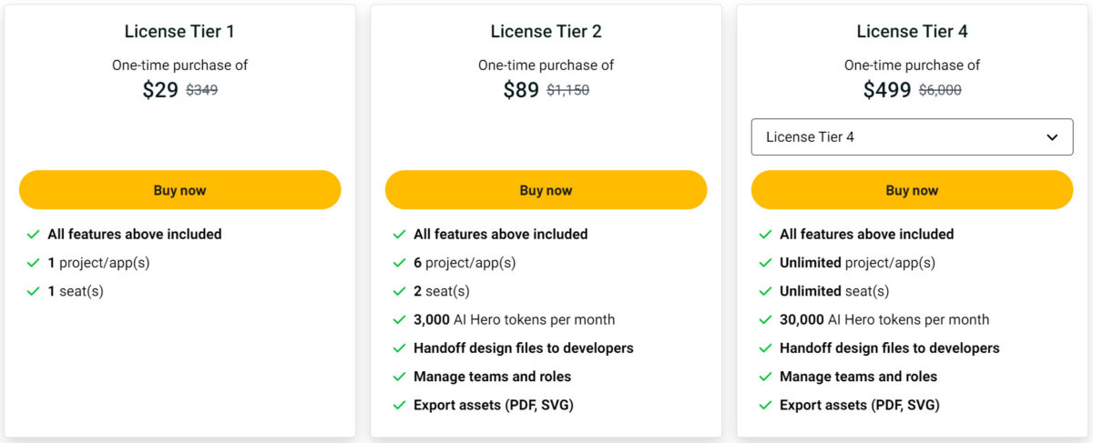 Monday Hero Lifetime Deal Pricing