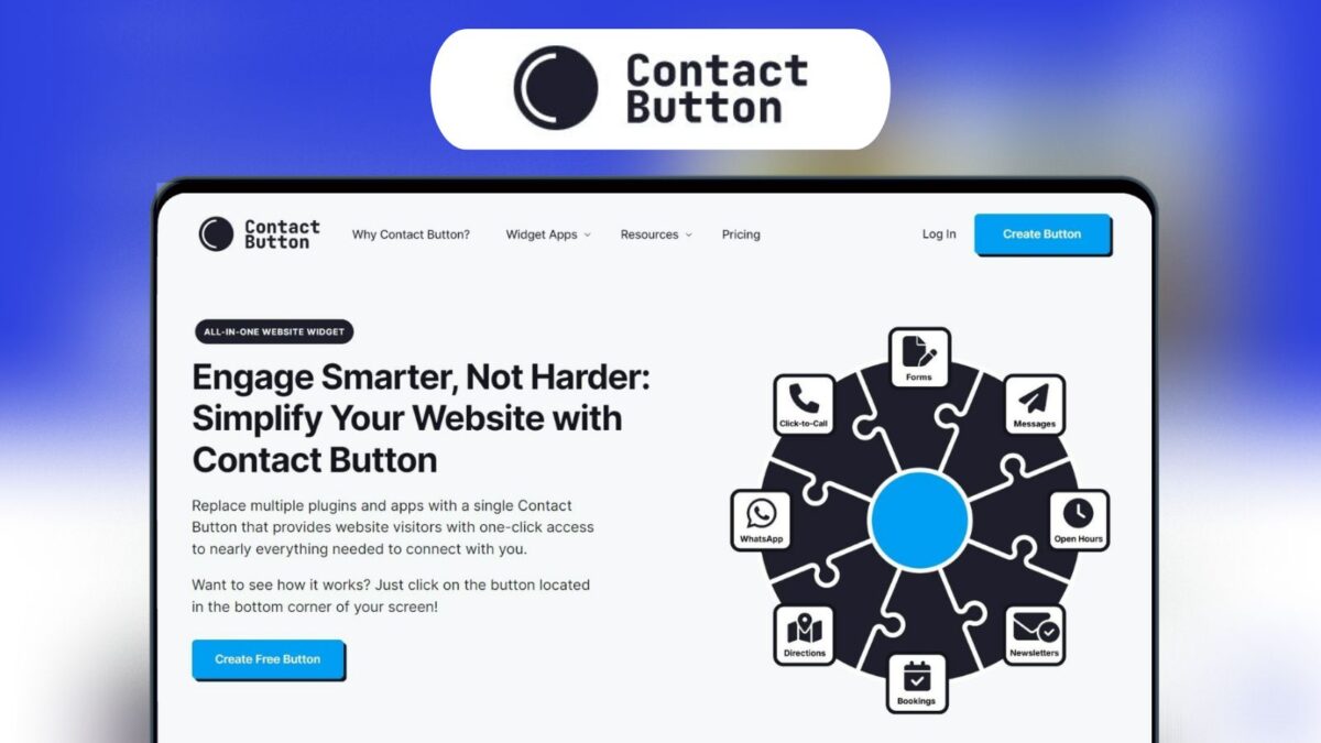 Contact Button Lifetime Deal Image