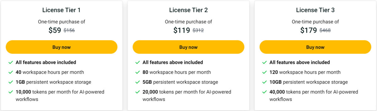 Officekube Lifetime Deal Pricing