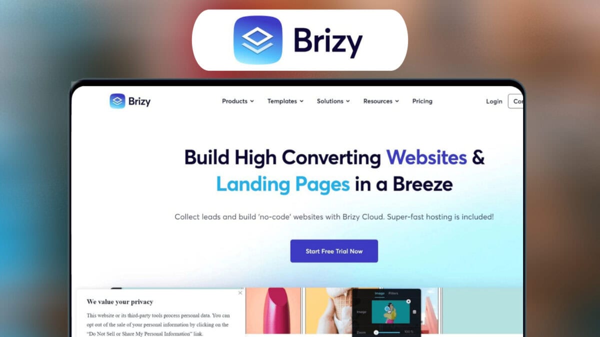 Brizy Cloud Lifetime Deal | Custom Sites, Zero Coding