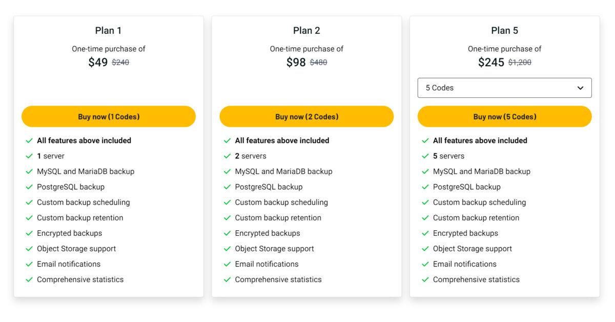 Upback Lifetime Deal Pricing