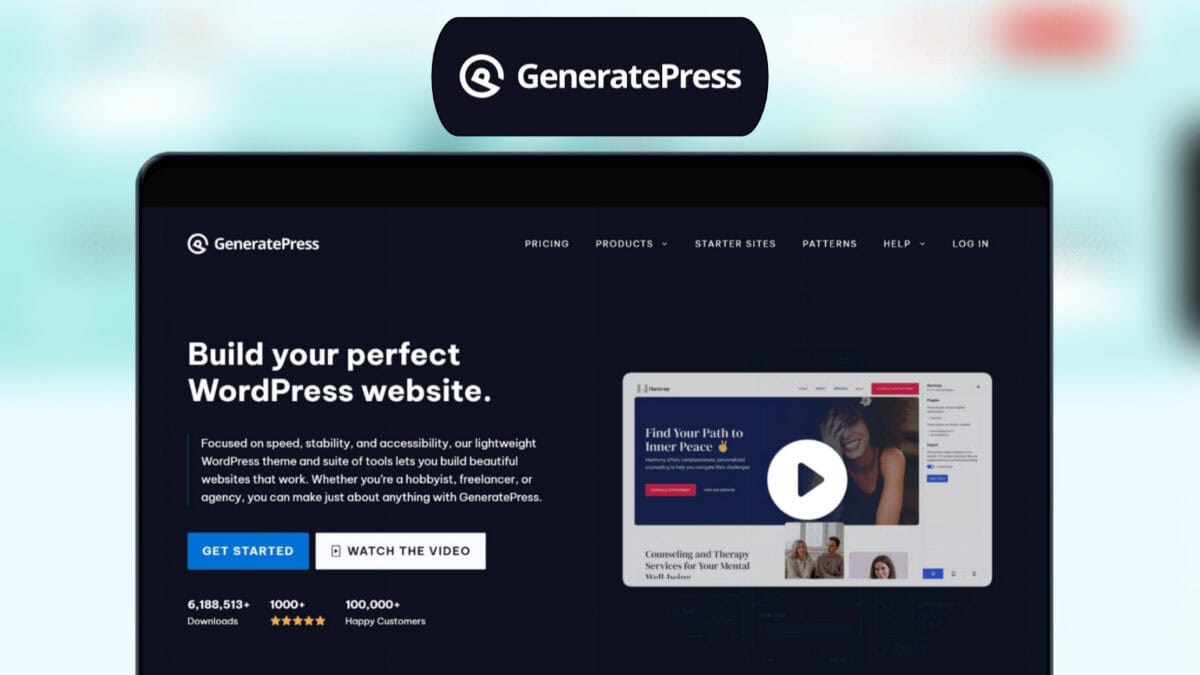 Generatepress Annual Deal Image