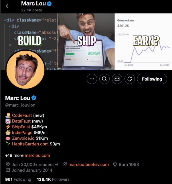 Mark Lou X Screenshot