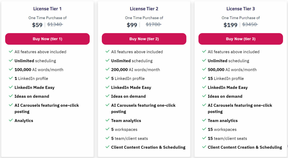 Ezpost Ai Lifetime Deal Pricing