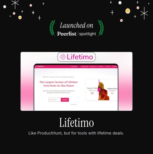 Lifetimo on Peerlist