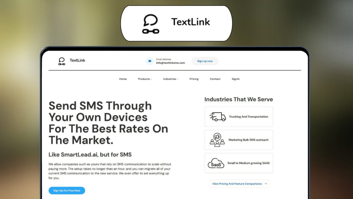 TextLink Lifetime Deal – Affordable SMS Marketing Made Easy