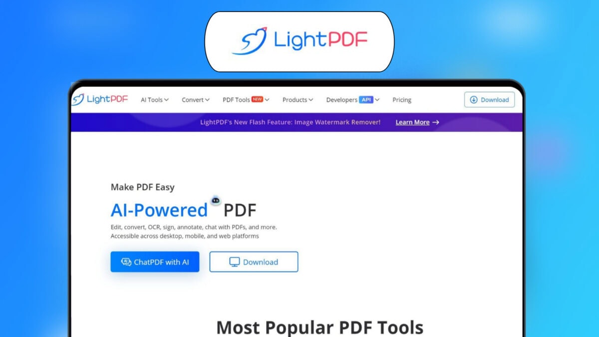 LightPDF Lifetime Deal 📲 All-in-One PDF Solution for Everyone