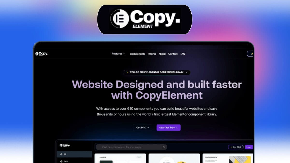 CopyElement Lifetime Deal | Build Fast & Beautiful Sites