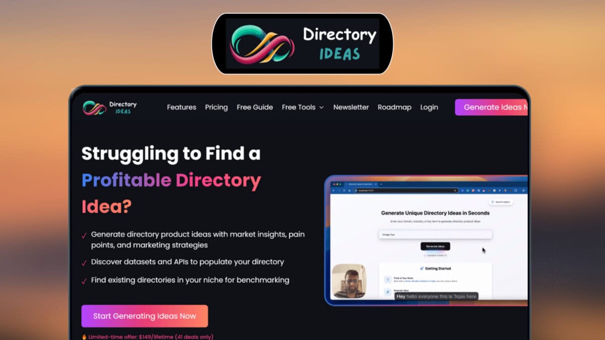 Directory ideas lifetime deal image