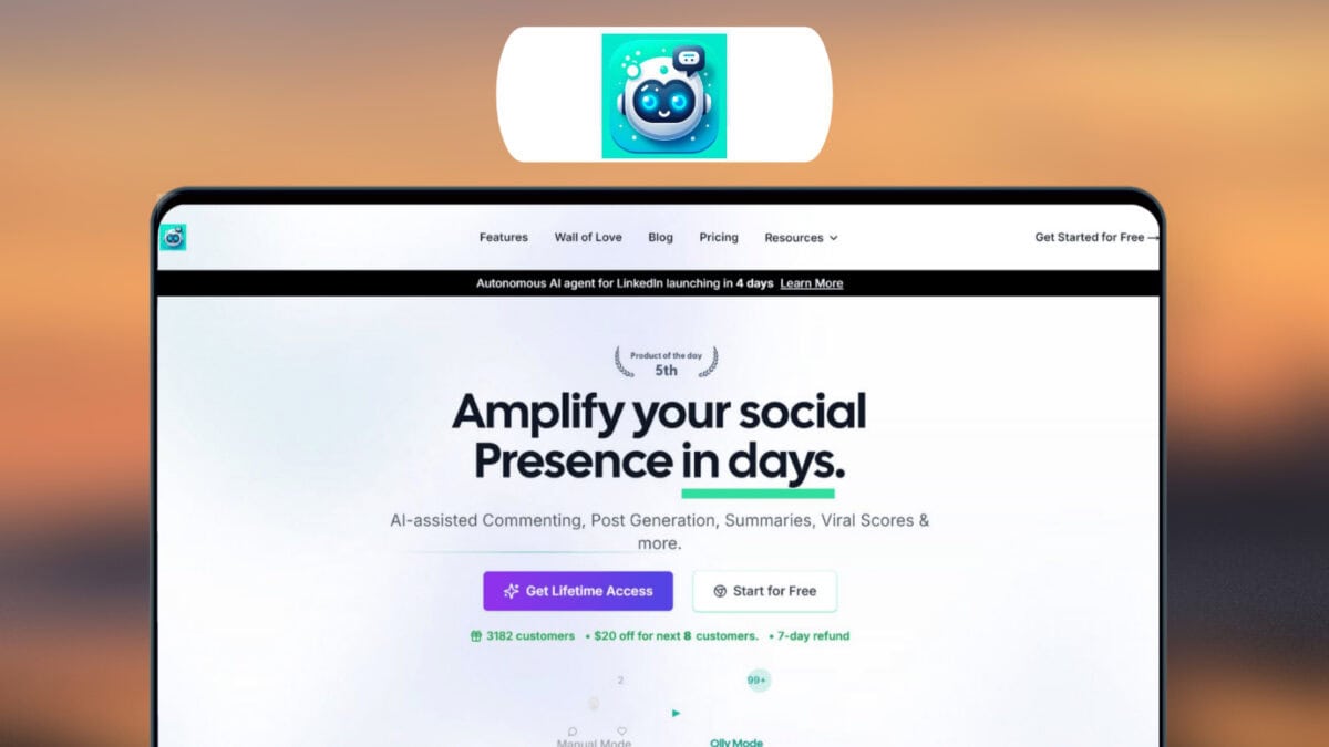 Olly v1.5 lifetime deal image