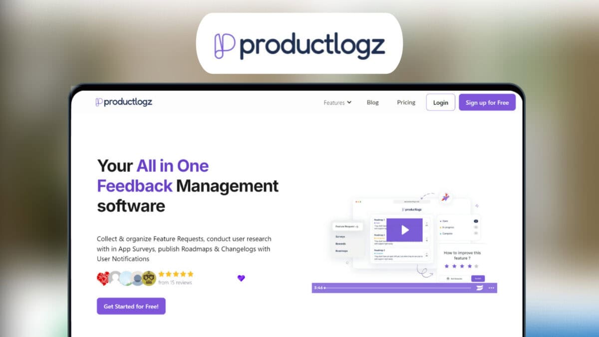 Productlogz lifetime deal image