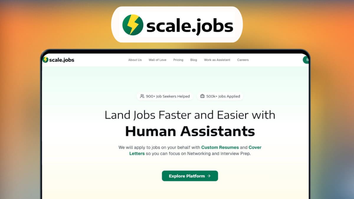 Scale.jobs lifetime deal image