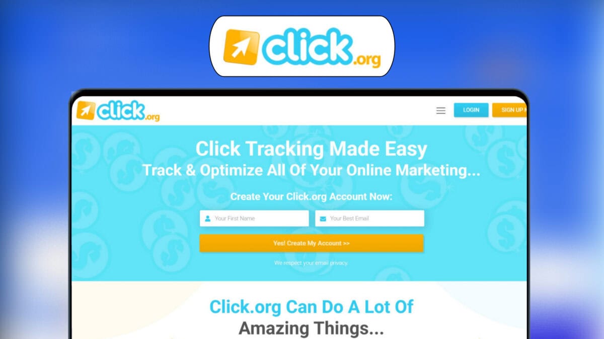 Click.org lifetime deal image