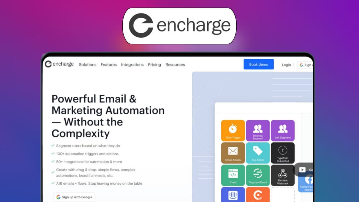 Encharge Lifetime Deal | Automate Your Email Campaigns in Minutes