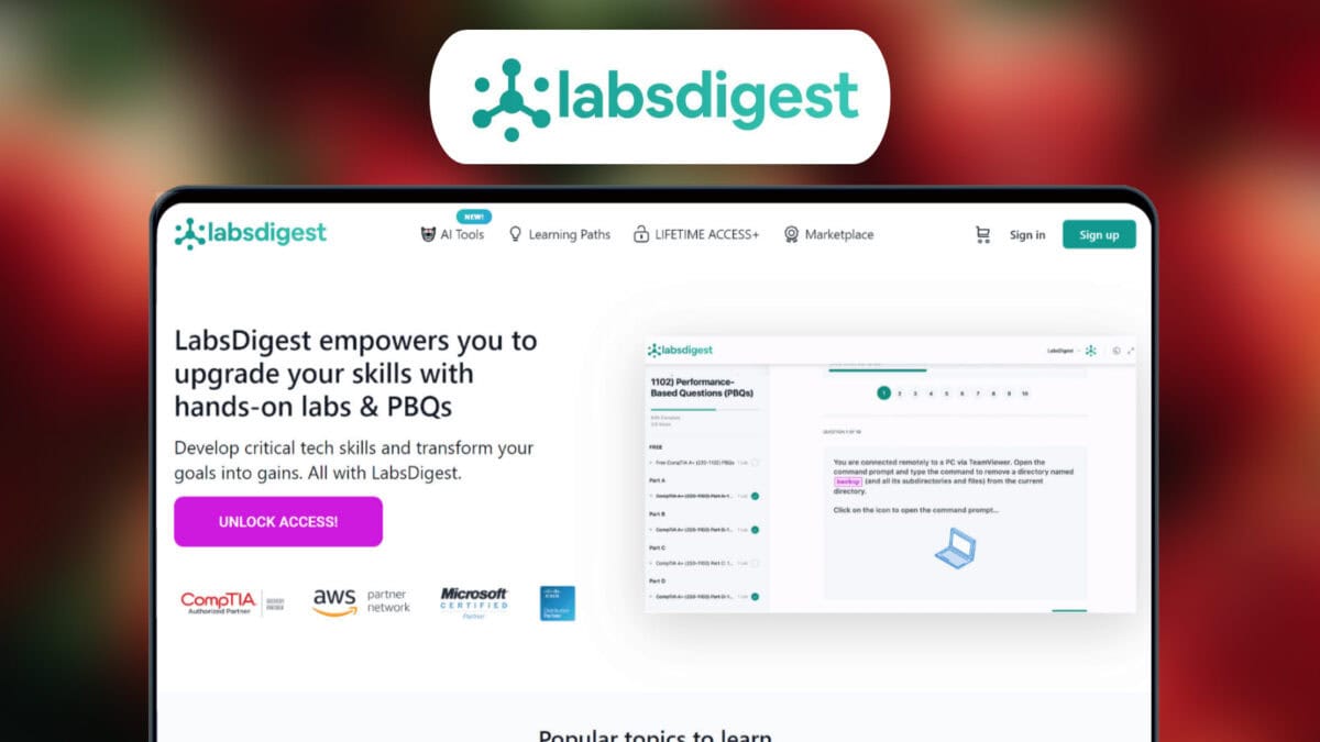 Labsdigest lifetime deal image