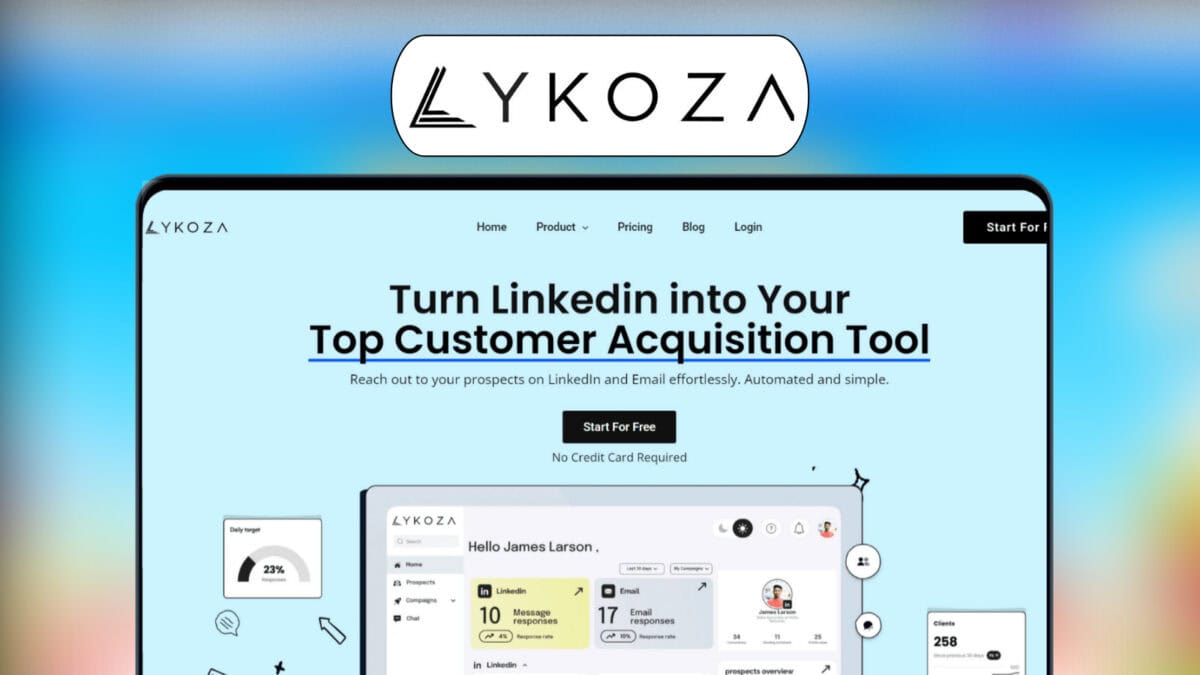 Lykoza lifetime deal image
