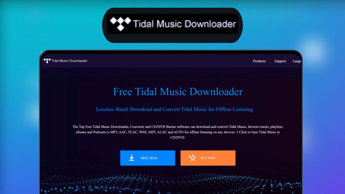 Tidal music downloader lifetime deal image