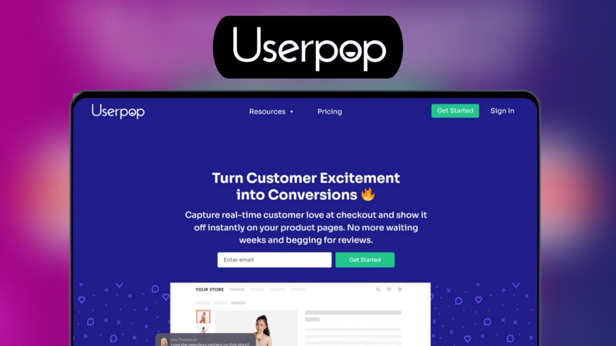 Userpop lifetime deal image