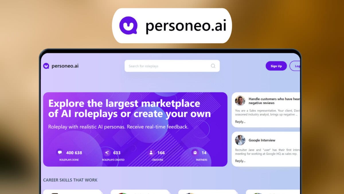 Personeo.ai lifetime deal image