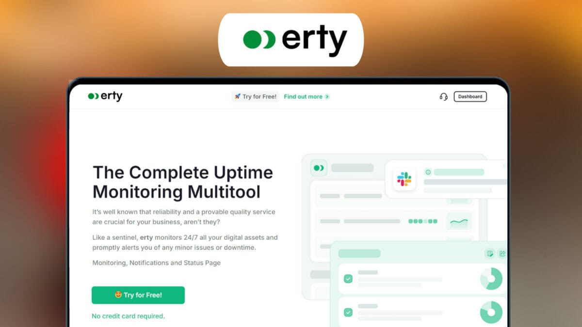 Erty lifetime deal image