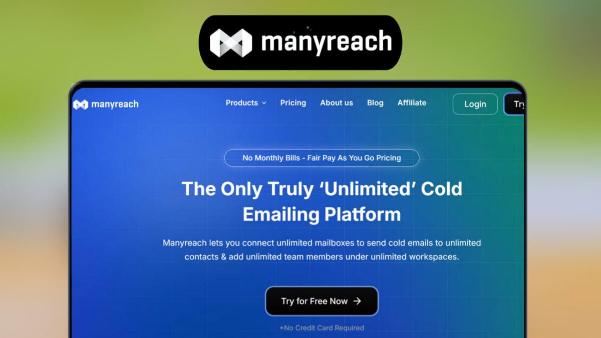 Manyreach lifetime deal image