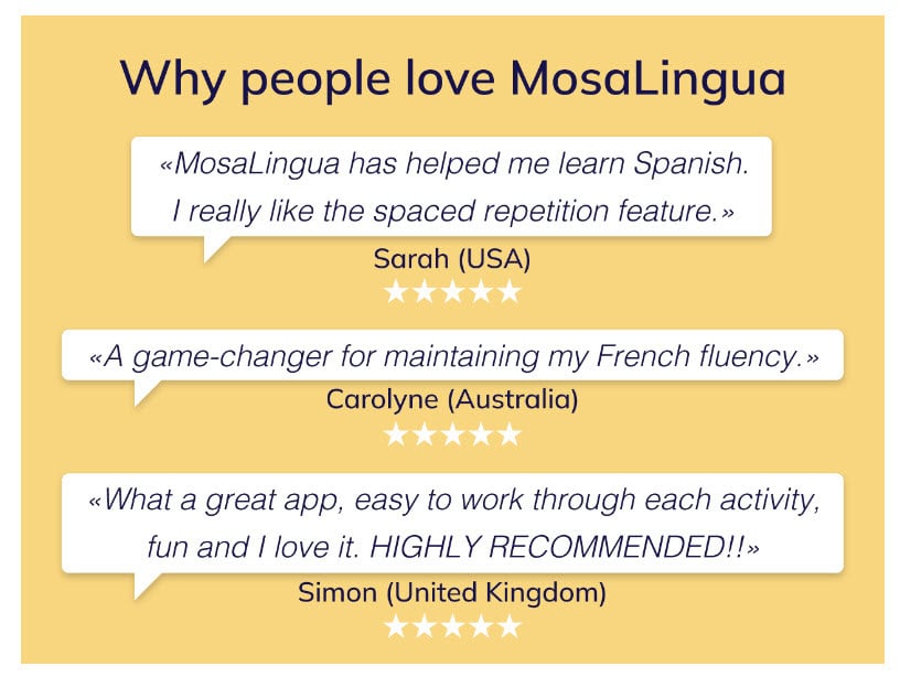 Mosalingua lifetime deal image 3