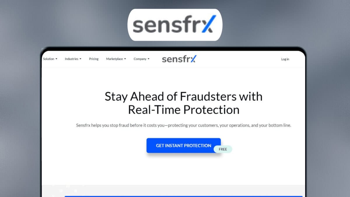 Sensfrx lifetime deal image